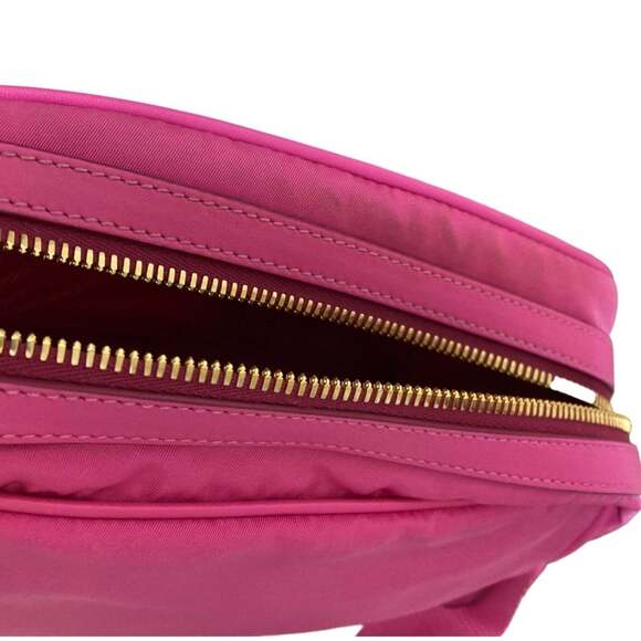 PRADA Pink Canvas Shoulder Bag - Picture 12 of 12